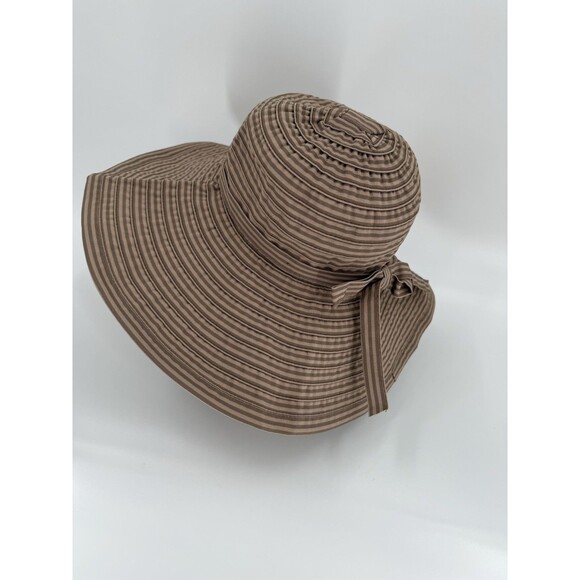 UV SKINZ Ribbon Packable Sun Hat Adult Summer Bucket Wide UV Protection Beach - Picture 1 of 13